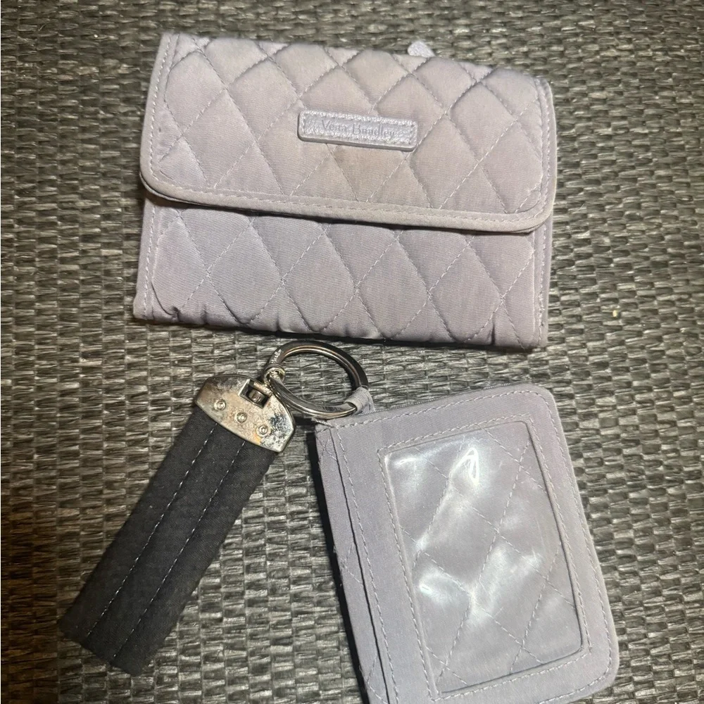 Vera Bradley Set with Wallet, Keychain and Small Wallet - Picture 2 of 8